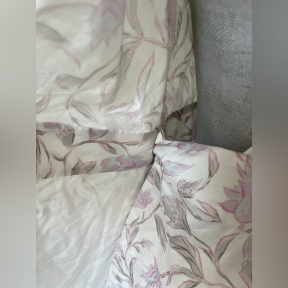 Rebecca Taylor wrap midi floral dress with ruffle mock sleeve - Picture 6 of 8